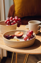 Cream White Ceramic Pasta Bowl