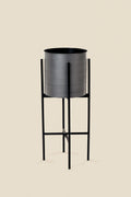 Raku Floor Indoor Planters - Fleck