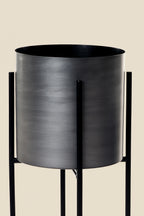 Raku Floor Indoor Planters - Fleck