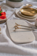 Fleck Deer brass and steel Tongs