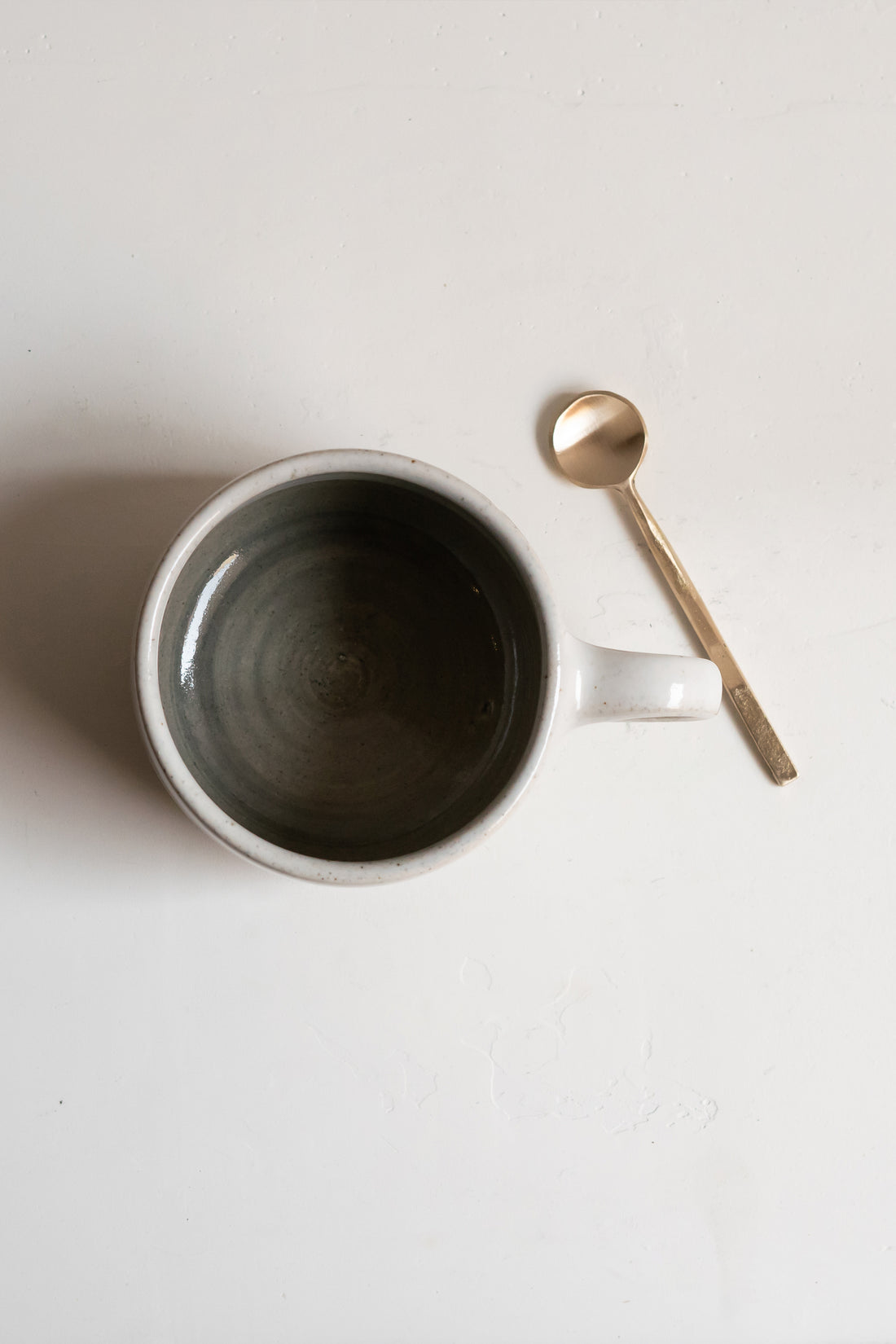 Fleck Wabi Coffee Spoons,  Brass