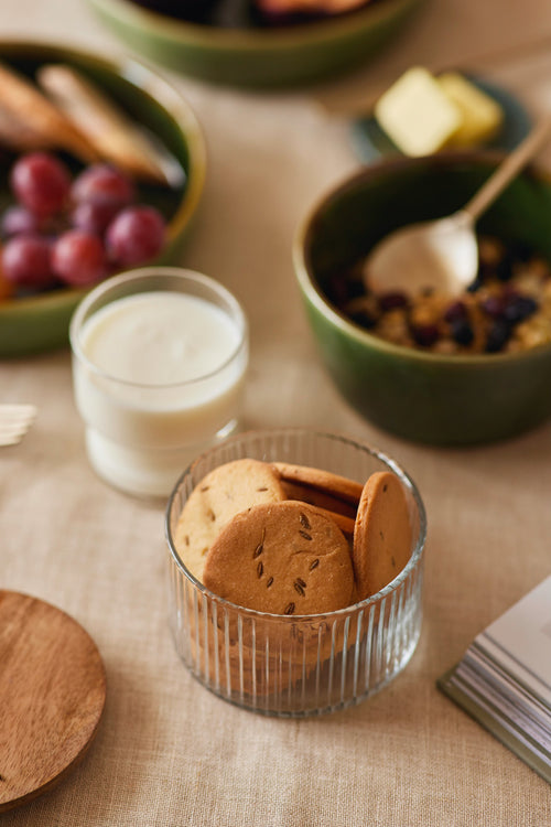 Glass jar for cookies