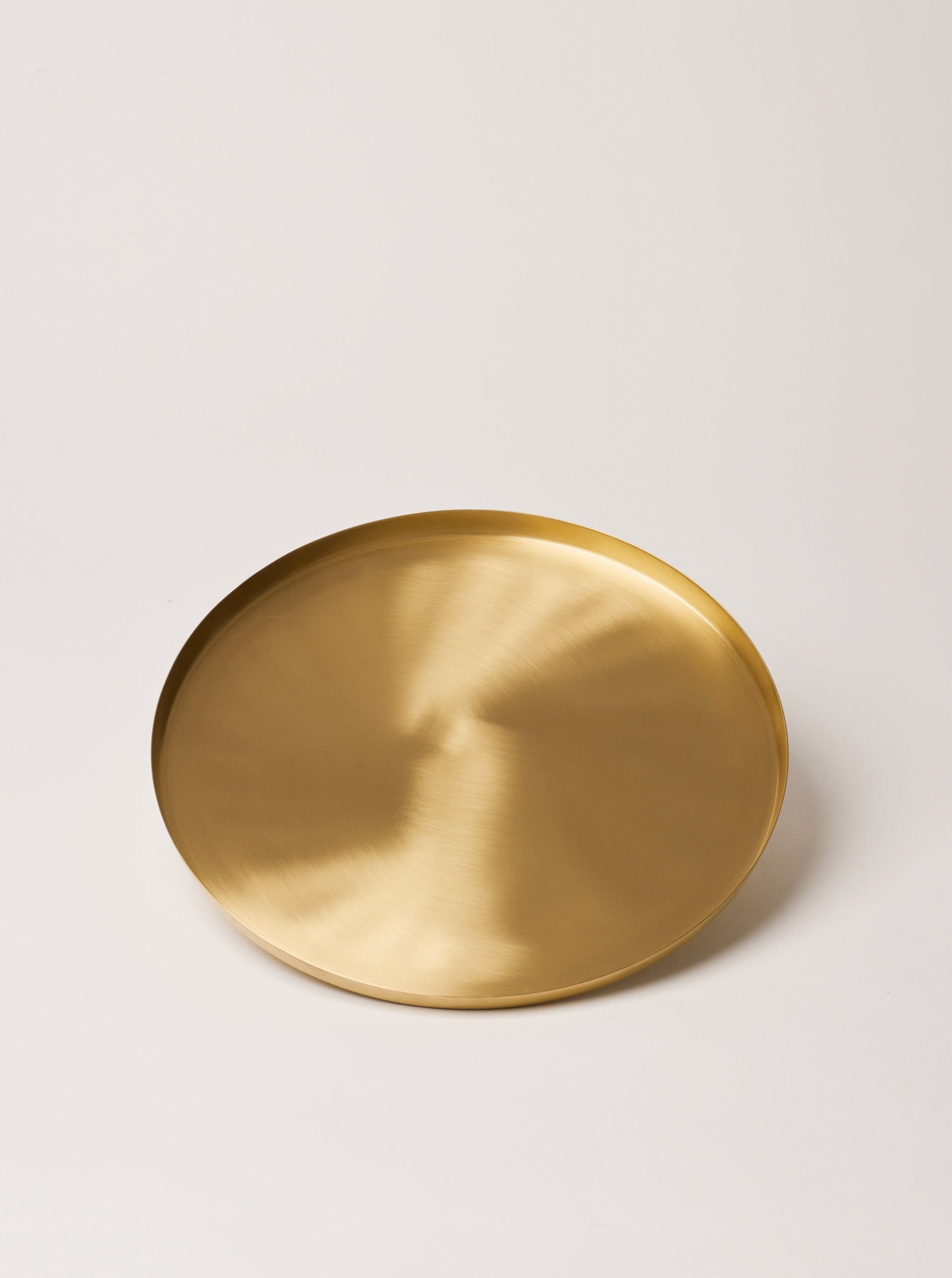 Heirloom Brass Serving Plate - Fleck