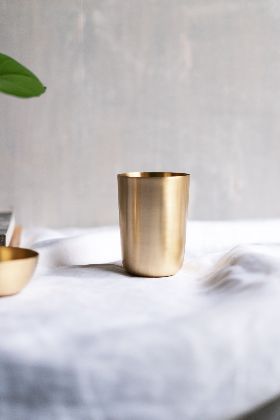 Heirloom Brass Tumbler - Fleck