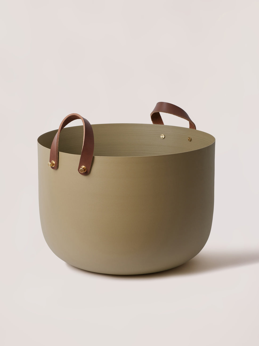 Round Basket - Sand, Large - Fleck