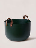 Round Basket - Forest Green, Large - Fleck