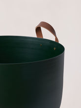 Round Basket - Forest Green, Large - Fleck