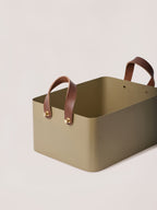 Rectangle Basket - Sand, Medium - Fleck