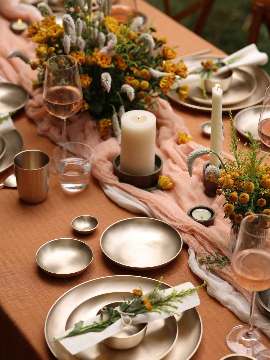 Kansa Shallow Bowl for dessert