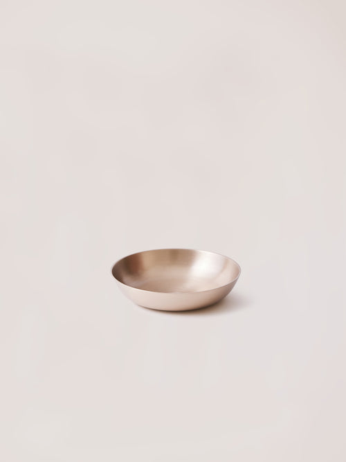 Luxe Kansa Shallow Bowl, 4 inch