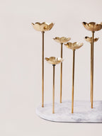 Oblong Lotus Centrepiece, 11 flowers - Fleck