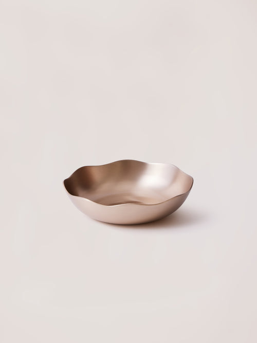 Pure Bronze Floral Bowl 5.5 inch