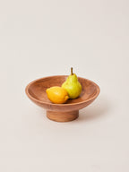 Raise Curve Bowl, Acacia Wood - Fleck