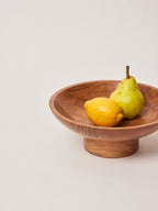 Raise Curve Bowl, Acacia Wood - Fleck