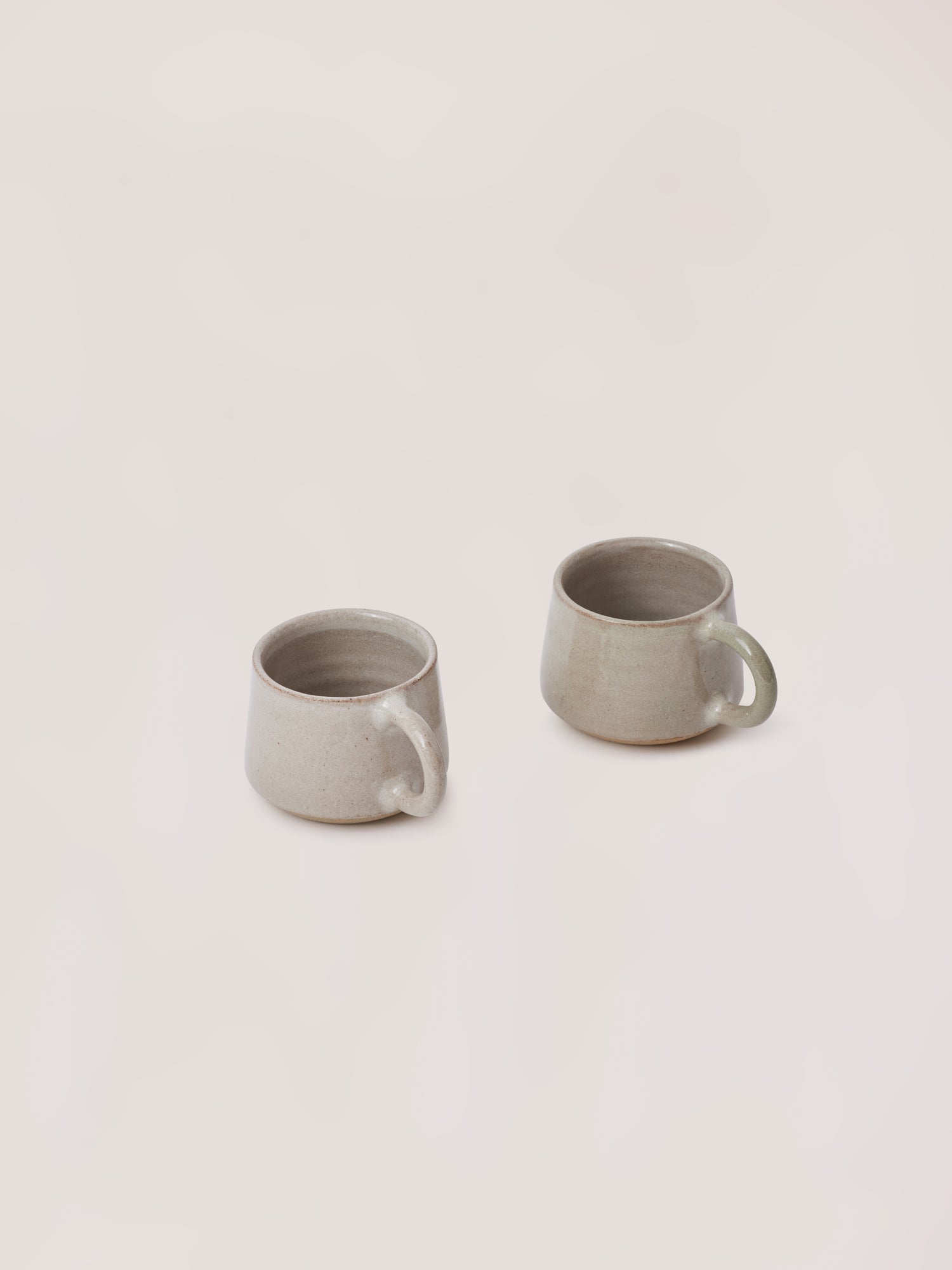 Sand Grey Hand Thrown Ceramic Cups