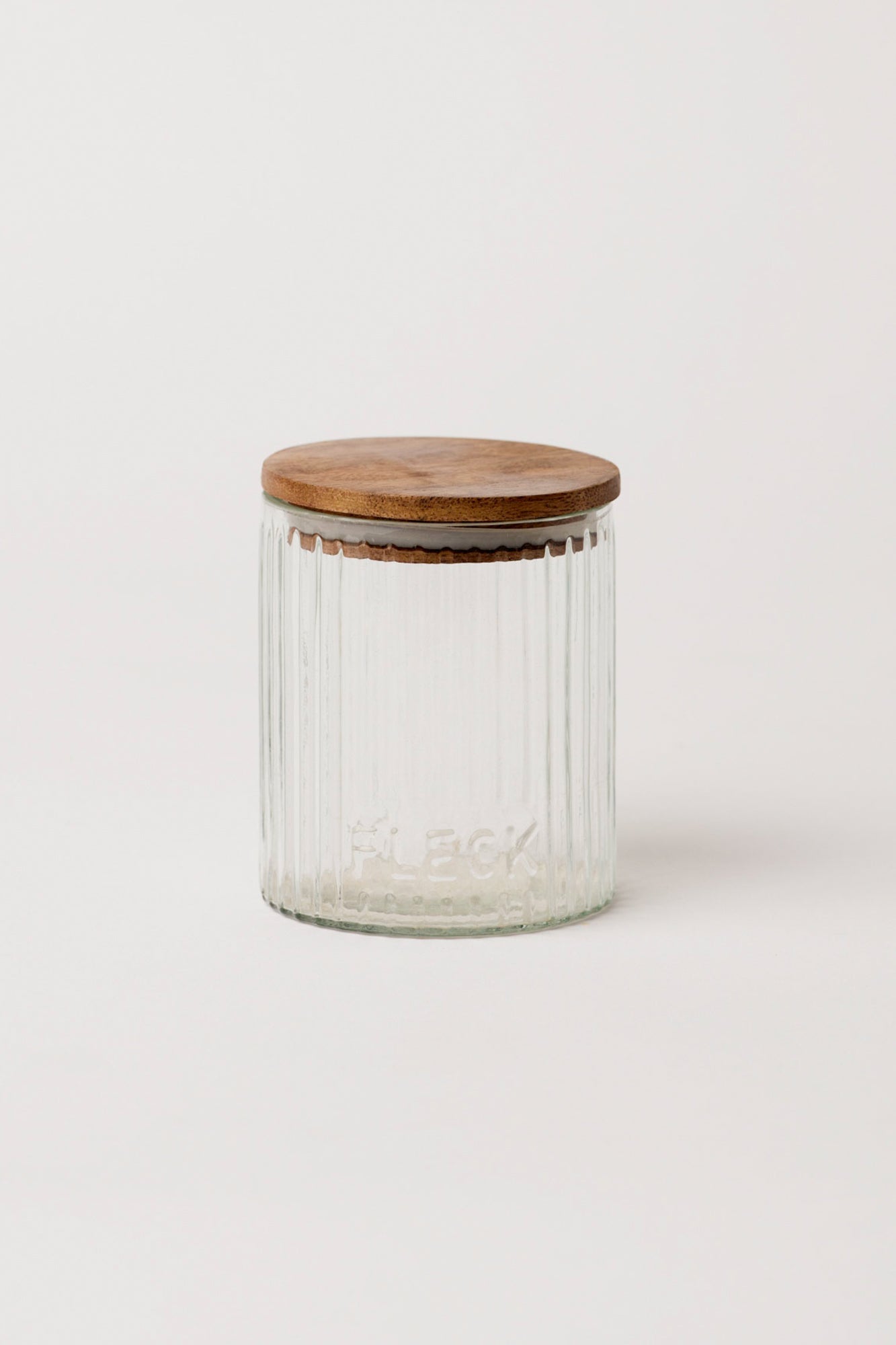 Sealable Glass jar with wooden lids