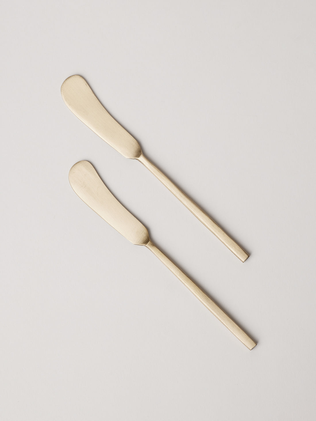 Taihi Butter Knives, Set of 2, Champagne Gold - Fleck