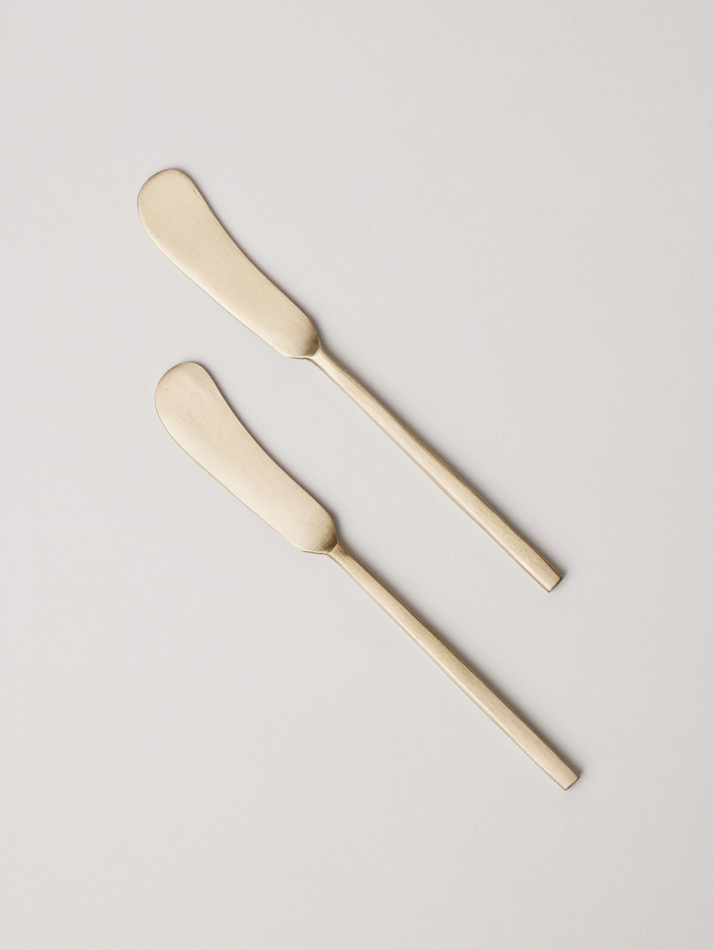 Taihi Butter Knives, Set of 2, Champagne Gold - Fleck