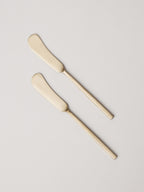 Taihi Butter Knives, Set of 2, Champagne Gold - Fleck