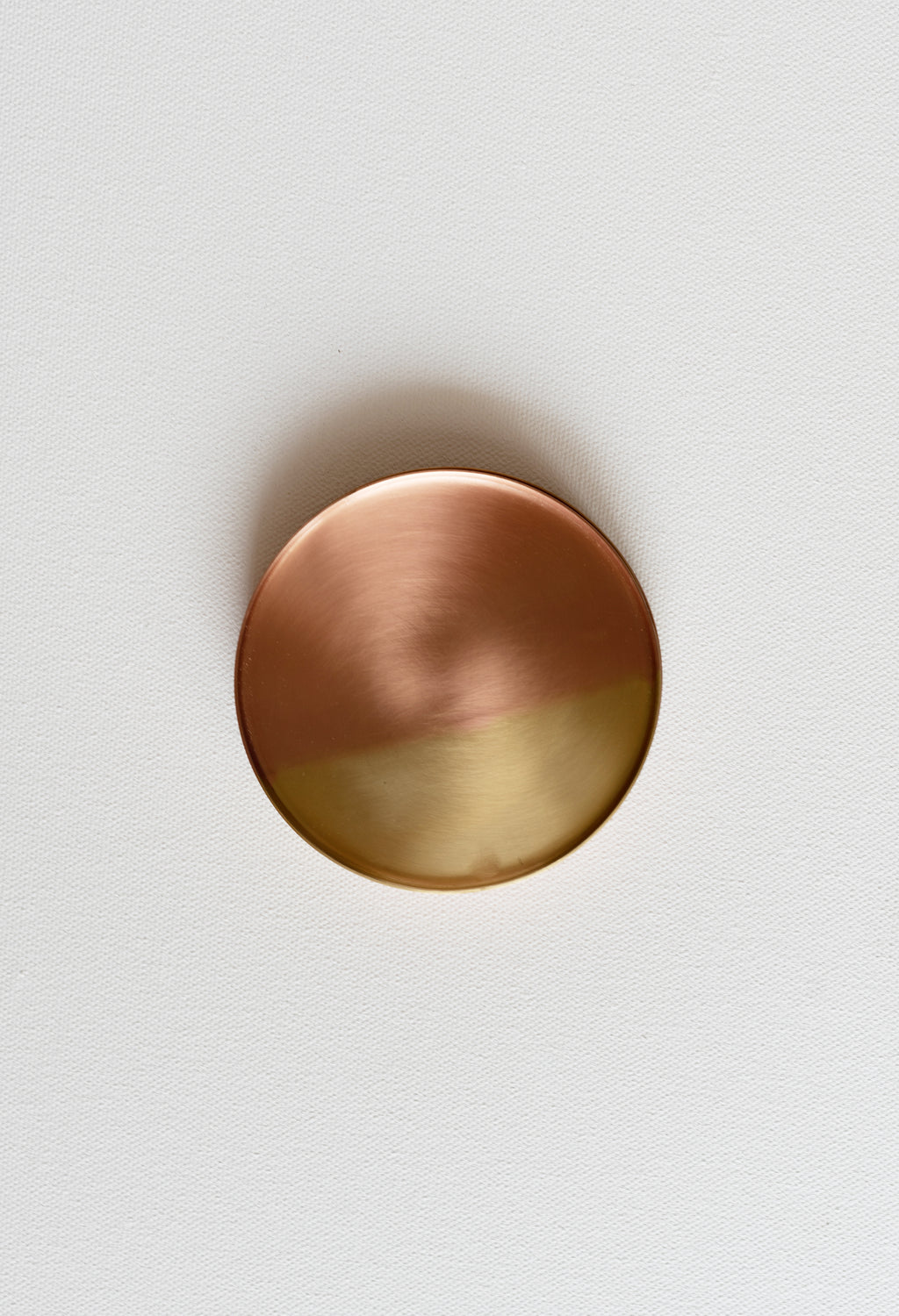 Two tone Brass Coasters copper & brass