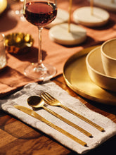 Wabi Brass Cutklery Set Knife, Spoon and Fork
