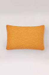 Amber Throw Pillow Cover with Piping - Fleck
