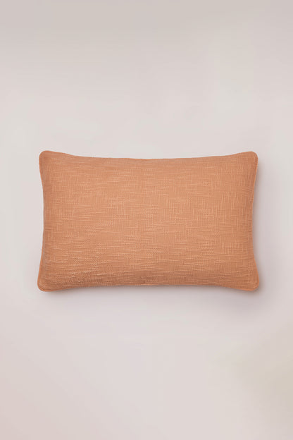 Desert Throw Pillow Cover with Piping - Fleck