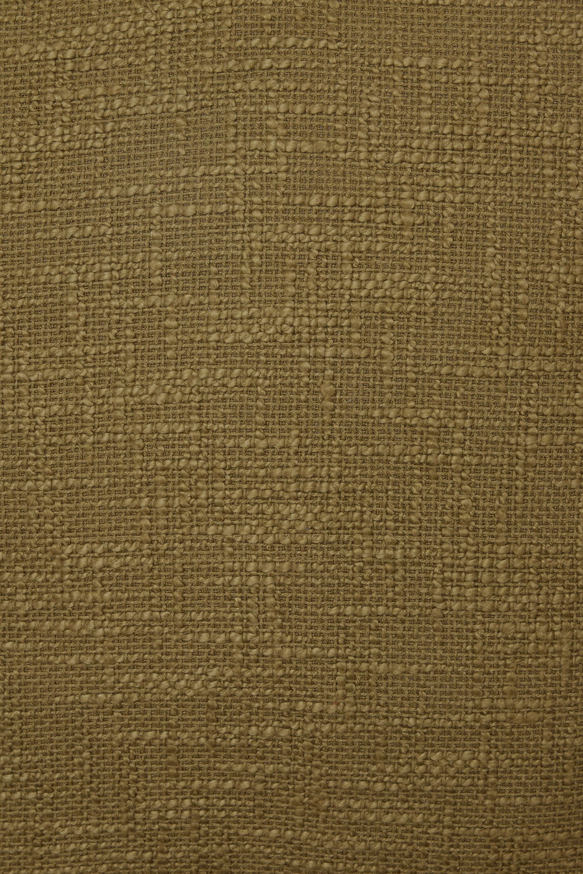 Olive Throw Pillow Cover with Piping - Fleck