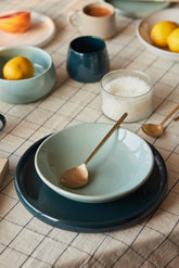 ceramic stoneware pasta bowl